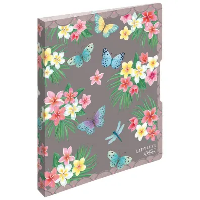 Herlitz Segregator A4 PP 2 2,7cm Ladylike Butterflies