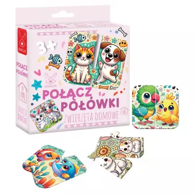 Puzzle Pocz Powki Zwierzta Domowe 3+ Kangur