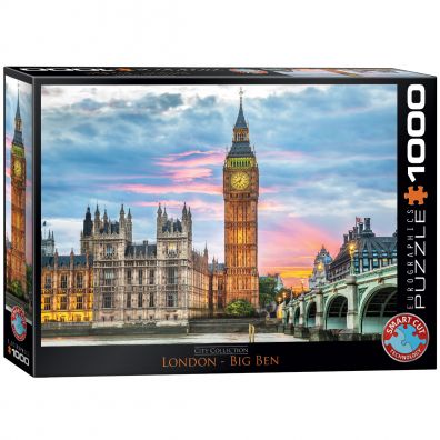 Puzzle 1000 el. Londyn Big Ben Eurographics
