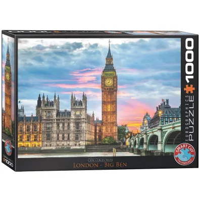 Puzzle 1000 el. Londyn Big Ben Eurographics