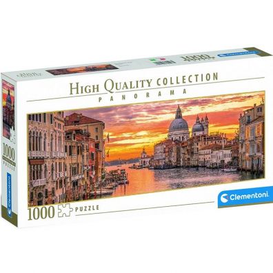 Puzzle panoramiczne 1000 el. High Quality Collection. Wenecja Kana Grande Clementoni