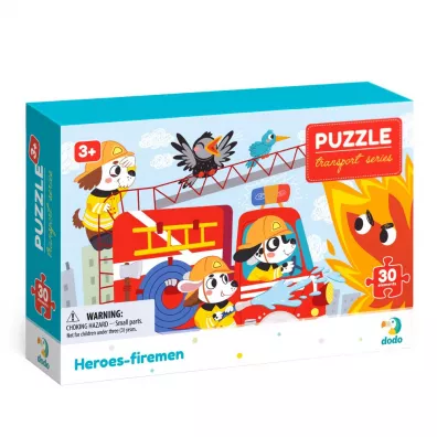 Puzzle 30 el. Profesje. Bohaterscy straacy Dodo