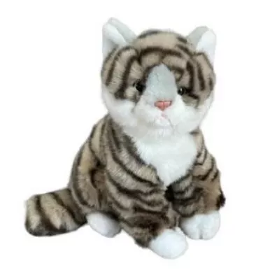 Kot szary prgowaty 23cm Dubi