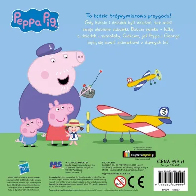 Peppa Pig. Ruchome obrazki. Zabawki babci i dziadka