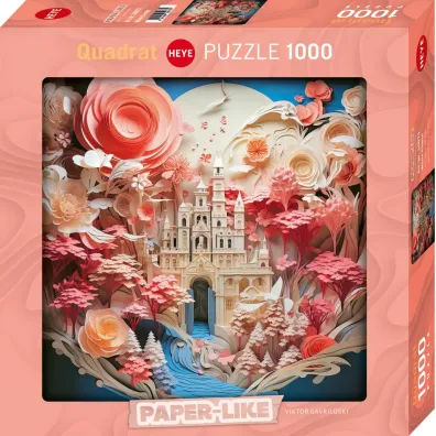 Puzzle 1000 el. Zamek z papieru, Victor Gavriloski Heye