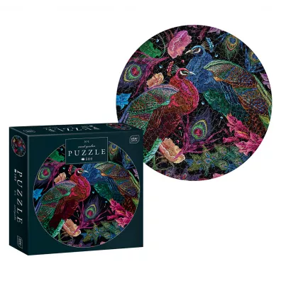 Puzzle 500 el. Round Secret Garden 1 Interdruk