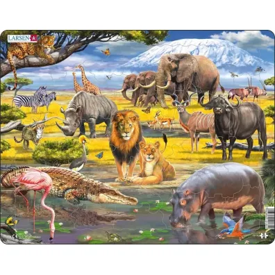 Puzzle Uk�adanka Savanna Maxi Larsen