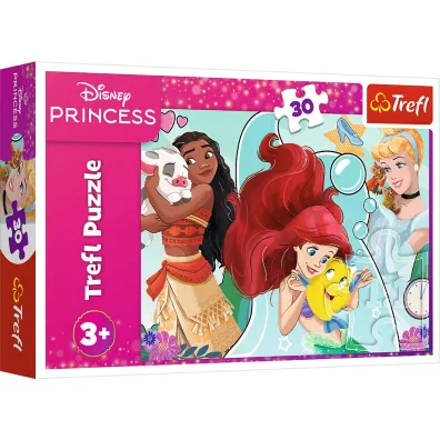 Puzzle 30 el. Pi�kne i odwa�ne Trefl