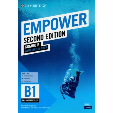 Empower. Second Edition. Pre-Intermediate B1. Combo B with Digital Pack - Herbert Puchta, Peter Lewis-Jones, Jeff Stranks, Adrian Doff, Craig Thaine