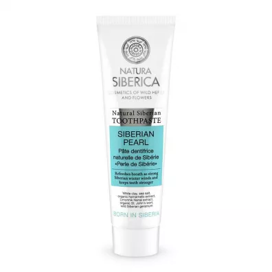 Natura Siberica Natural Siberian Toothpaste naturalna syberyjska pasta do z�b�w Siberian Pearl 100 g