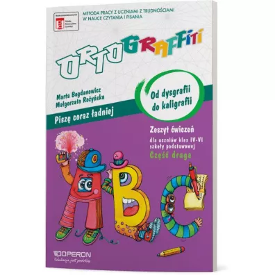 Ortograffiti. Od dysgrafii do kaligrafii. Zeszyt �wicze� 2. Szko�a podstawowa - Ma�gorzata Ro�y�ska, Marta Bogdanowicz