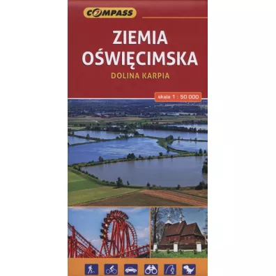 Mapy turystyczne Ziemia O�wi�cimska. Dolina Karpia 1:50 000