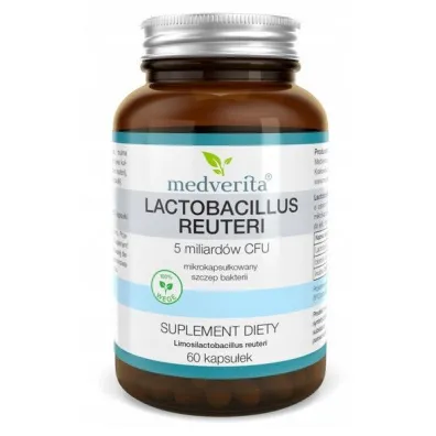 Medverita Lactobacillus reuteri suplement diety 60 kaps.