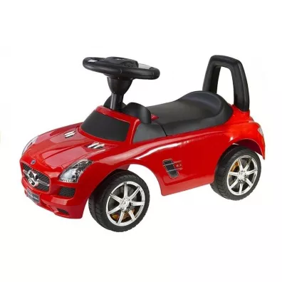 Jedzik Mercedes-Benz czerwony Leantoys