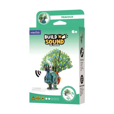 Puzzle 3D. Buduj i s�uchaj - Paw mierEdu