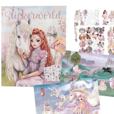 Zestaw Top Model Viva Violet z naklejkami 13443A