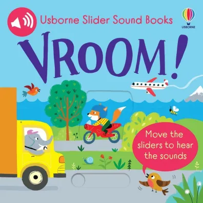 Slider Sound Books. Vroom! wer. angielska - Sam Taplin, Ailie Busby