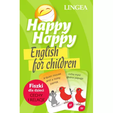 Happy hoppy english for children fiszki dla dzieci cechy i relacje