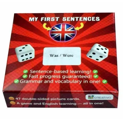 My First Sentences WAS, WERE