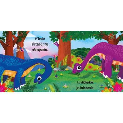 �wiat dinozaur�w. Zabawa z ruchomymi obrazkami
