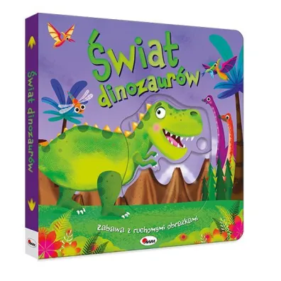 �wiat dinozaur�w. Zabawa z ruchomymi obrazkami