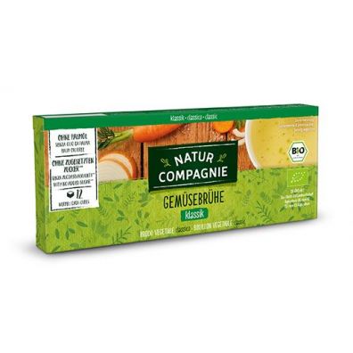 Natur Compagnie Bulion - kostki warzywne bez dodatku cukrw 126 g Bio