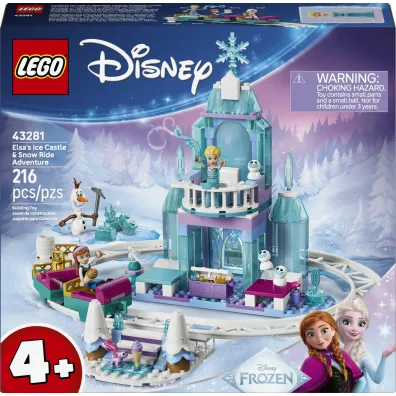 LEGO Disney Princess Lodowy zamek Elzy i �nie�na przeja�d�ka 43281