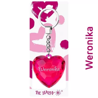 Be-Happy Gifts Brelok serce Weronika