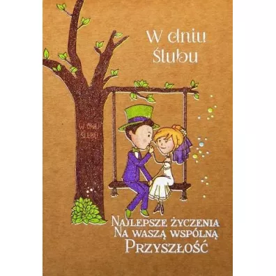 Trend Kartka okoliczno�ciowa eko �lub TS46