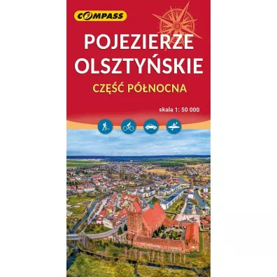 Mapa - Pojezierze Olszty�skie 1:50 000
