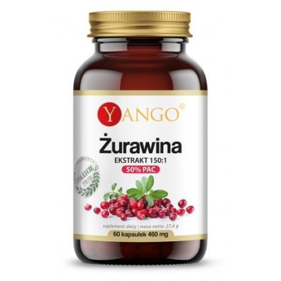 Yango urawina - 50% PAC - ekstrakt 150:1 Suplement diety 60 kaps.