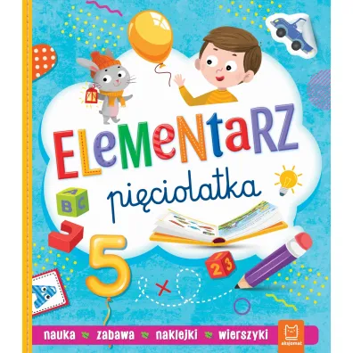 Elementarz pi�ciolatka. Nauka. Zabawa. Naklejki - Anna Podg�rska