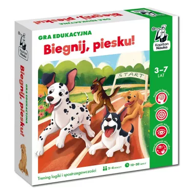 Gra edukacyjna Biegnij, piesku!