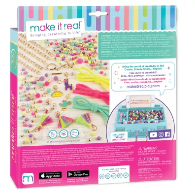 Zestaw do tworzenia bransoletek Neo-Brite Chains & Charms Make it real