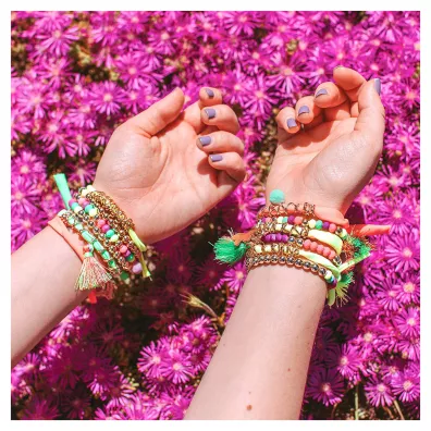 Zestaw do tworzenia bransoletek Neo-Brite Chains & Charms Make it real