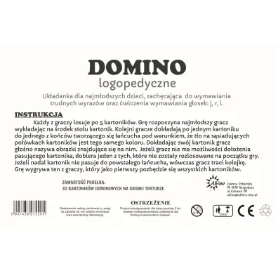 Domino logopedyczne mix Abino