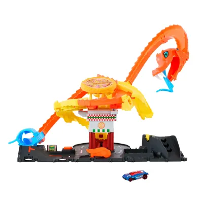 Hot Wheels. City Odjazdowa pizza - Atak kobry Mattel