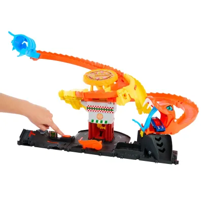 Hot Wheels. City Odjazdowa pizza - Atak kobry Mattel