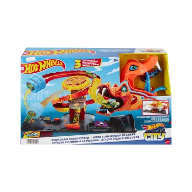 Hot Wheels. City Odjazdowa pizza - Atak kobry Mattel