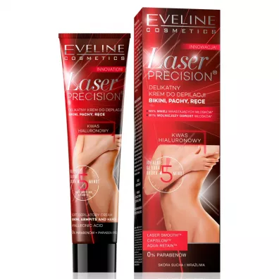 Eveline Cosmetics Laser Precision delikatny krem do depilacji bikini pach i r�k 125 ml