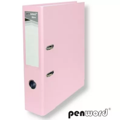 Penword Segregator A4 z okuciem pastelowy r�owy 7.5 cm