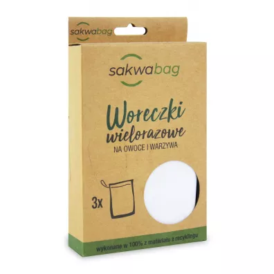 Woreczki wielorazowe na owoce i warzywa