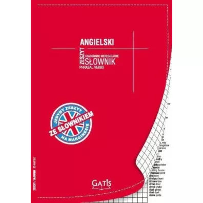 Gatis Zeszyt-s�ownik A5 Angielski kratka 60 kartek