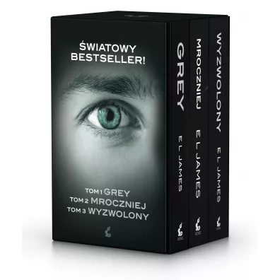 Pakiet: Grey, Mroczniej, Wyzwolony - E. L. James