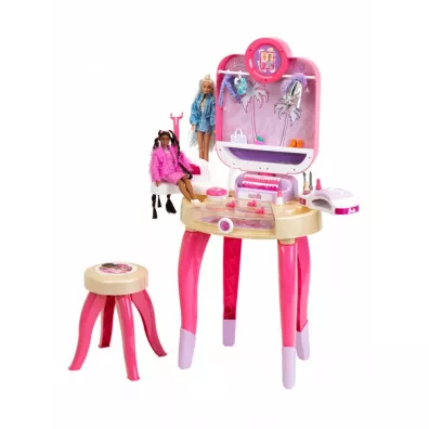 Toaletka Barbie z lamp� do paznokci hybrydowych Klein Trefl