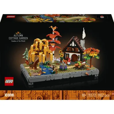 LEGO Icons Jesienny ogr�d z chatk� 11372