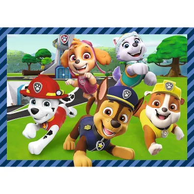 Puzzle 4w1 - Psie sprawy (35+48+54+70 el.) Trefl