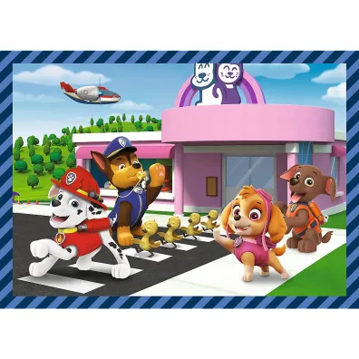 Puzzle 4w1 - Psie sprawy (35+48+54+70 el.) Trefl