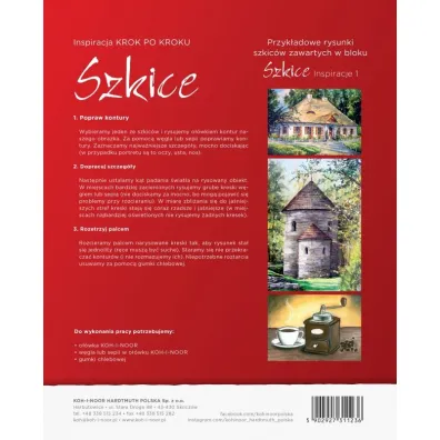Koh-I-Noor Blok Szkice Inspiracje A4 110 g 20 kartek