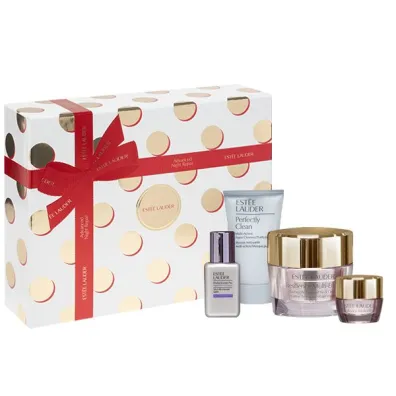 Est�e Lauder Zestaw Krem do twarzy SP15 + Serum do twarzy + Pianka do oczyszczania twarzy + Krem pod oczy 50 ml + 15 ml + 30 ml + 5 ml